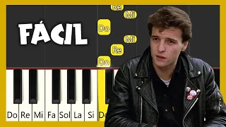 Hombres G - Devuélveme a mi chica - TUTORIAL PIANO FÁCIL - CANCIÓN FÁCIL PARA PIANO