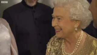 Dame Shirley Bassey meets the Queen -2012-