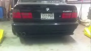 E34 95 6 speed 540i Straight pipes