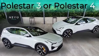 Polestar 3 or Polestar 4?  - Some of the Differences