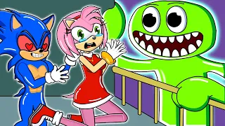 Sonic vs Garten of Banban, Amy | Amy turns into Opila Bird | Very So Sad With JUMBO josh,Opila Bird