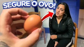 SEGURE O OVOOO na ITÁLIA!! *me ferrei*