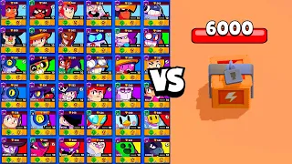 TOUS LES BRAWLERS vs 1 BOITE ! Qui est le MEILLEUR ? (le plus rapide)  Brawl Stars Olympics