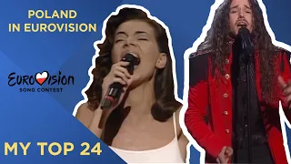 Poland in Eurovision Song Contest | My Top 24