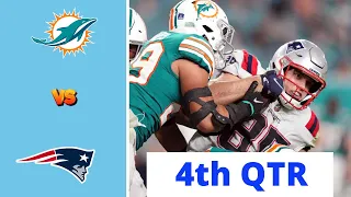 Miami Dolphins vs. New England Patriots Full Highlights 4th QTR | NFL Week 8, 2023