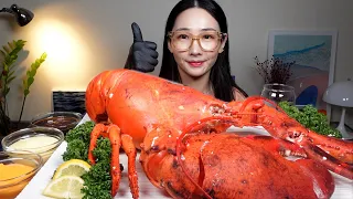 👑3.8KG 어마어마한 크기의 대왕 랍스타👑 GIANT LOBSTER🦞 MUKBANG EATING SOUNDS ロブスター Tôm hùm