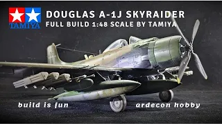 Douglas A-1J Skyraider US Air Force 1:48 scale Tamiya