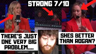 My Brutally Honest Review Of Laura Sanko's UFC PPV Commentary Debut! This Might Get Me Cancelled?