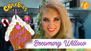 Becoming 'Willow' for Cbeebies Hansel and Gretel! | Maddie Moate