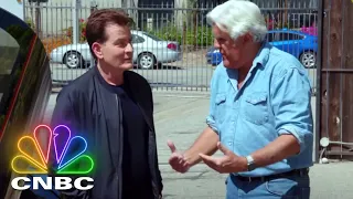 Jay Leno's Garage: Full Opening - Charlie Sheen Rides Shotgun With Jay | CNBC Prime