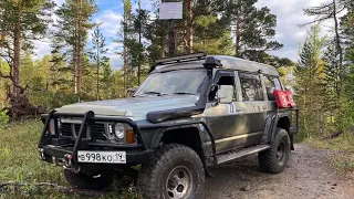 В лес на рыбалку на Safari Y60