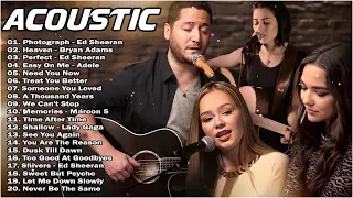 Acoustic Songs Cover 2024 Collection - Best Guitar Acoustic Cover Of Popular Love Songs Ever 2024