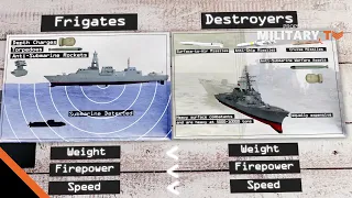 What is the difference between Frigate vs Destroyer