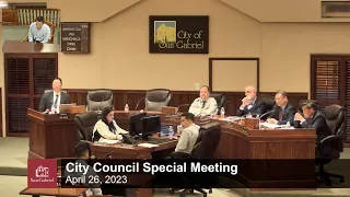 City Council Meeting - April 26, 2023 Special Meeting - City of San Gabriel