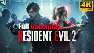 Resident Evil 2 (Xbox Series X) 4K + Ray Tracing Gameplay (Full Game) | No Commentary |