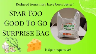 Spar Too Good To Go Surprise Bag | Wow isn't Spar expensive! Was it worth it?