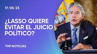 Lasso gobernará por decreto, tras disolver el Congreso