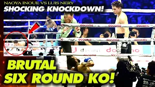 Naoya Inoue vs Luis Nery: Shocking Knockdown and Brutal Sixth Round KO!