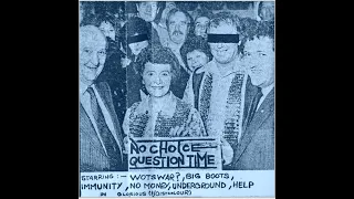 NO CHOICE : 1985 Demo Question Time : UK Punk Demos