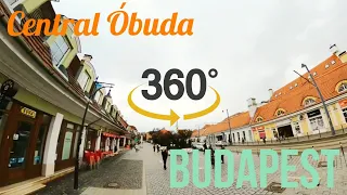 Visit Obuda, Budapest Trip - VR 360° Virtual Travel Vlog Tour in Hungary, 4K