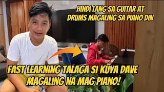 GANITO NA KAGALING MAG PIANO SI KUYA DAVE NGAYON SOBRANG GALING NA BATA!