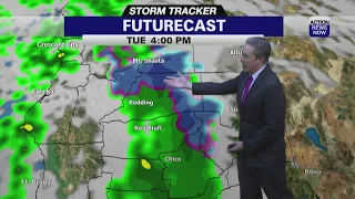 Storm Tracker Forecast - Rain And Snow Arrive Tuesday Afternoon