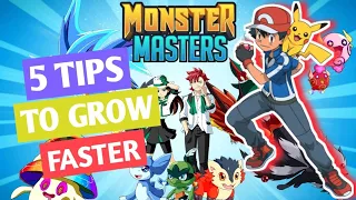 5 Tips To Grow Faster | Monster Masters Beginners Guide in Hindi