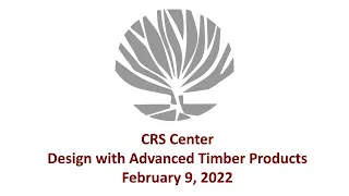 Design with Advanced Timber Products