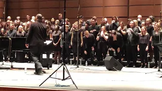 ASU Gospel Choir, October 2019, The storm is passing over