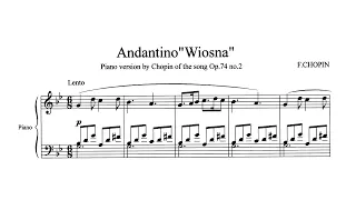 F. Chopin - Wiosna ( the Spring), Op. 74, No. 2