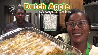 Dutch Apple Dump Cake🍏🍎 | Crumble Topping | How Did I NOT Know About This? | It Is Soooo Good!