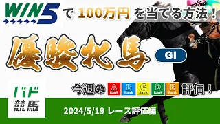 【WIN5で100万円：レース評価編】2024年5月19日（日）優駿牝馬（オークス）【競馬】