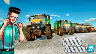 СНОВА НАНЯЛ НА ФЕРМУ РАБОЧИХ, НО НА ЭТОТ РАЗ Я ЗА НИМИ СЛЕЖУ! FARMING SIMULATOR 22