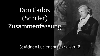 Don Carlos Schiller Zusammenfassung