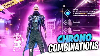 Chrono Character Best Combinations After Update || Best Character Combination For Cs Rank & Br Rank