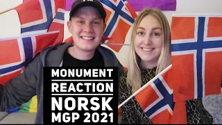 KEiiNO - Monument (REACTION) | MGP 2021 | NORWAY 🇳🇴