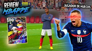 Así JUEGA EL NUEVO MBAPPE *100* del MUNDIAL "Jugador de Huecos" 😱⚽ | EFOOTBALL 2023 Mobile