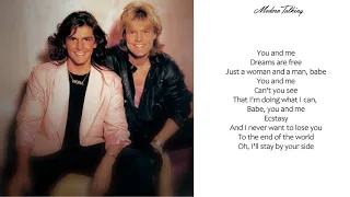 Modern Talking - You And Me ( Lyrics )