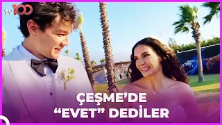 Ebru Şahin ve Cedi Osman’ın düğününden ilk görüntüler! İşte ünlü çiftin düğün heyecanı