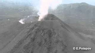 Karymskiy volcano eruption 22_23 July 2008