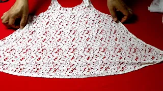 DIY안입는 레이스 티셔츠를 활용한 멋진 아이디어!/A great idea using an "old lace shirt"/cute tote bag