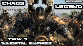 Total War Warhammer 3  v2.0  Immortal Empire - Хаос - Legendary =4= Во тьме далекого будущего...