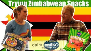 Trying Some Zimbabwean Snacks | OB Dave and African Ash