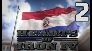 Прохождение Hearts of Iron 4 за Парагвай. Часть 2. Захват Боливии