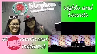 Sights and Sounds at ACE Comic Con Midwest with Taron Egerton