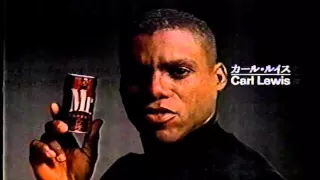 1996年頃のCM カール・ルイス ポッカ缶コーヒーMr.ミスター