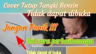 Cara Memperbaiki Tutup Cover Tangki BensinTidak dapat dibuka. Begini Tahap Perbaikannya.