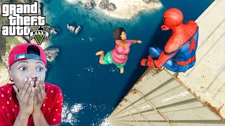 GTA 5 - Spiderman Epic Ragdolls Compilation 14 (Euphoria Physics, Fails, Funny Moments)