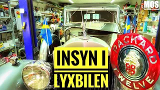 Insyn i lyxbilen Packard Twelve