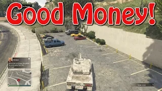 How To Earn Good Money in GTA5 | Playing Alone | GTA V | PS4